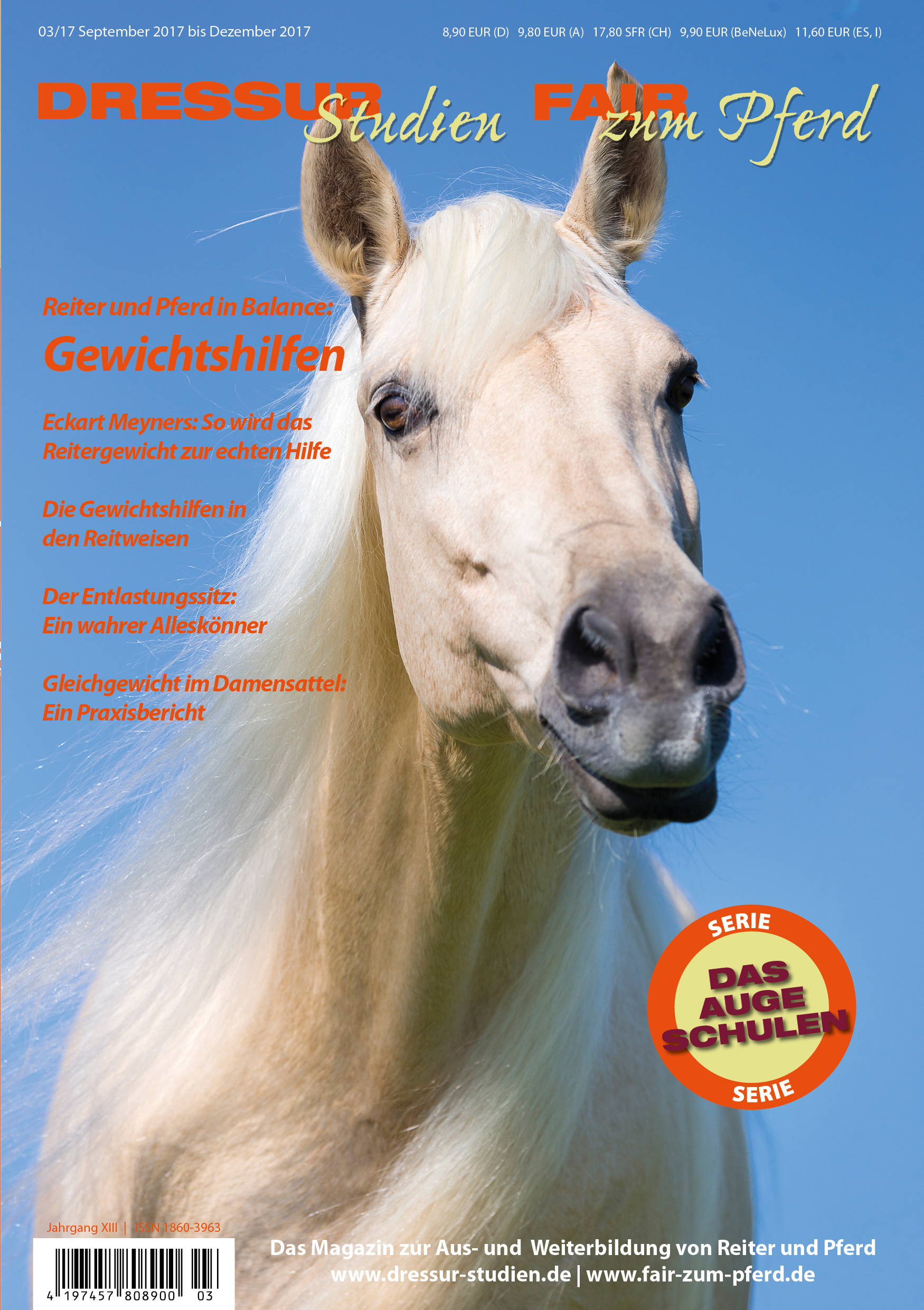Titelbild "Reiter und Pferd in Balance: Die Gewichtshilfen