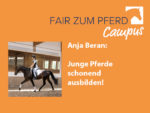 FzP-Campus mit Anja Beran: Junge Pferde schonend ausbilden!
