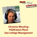 FzP-Campus-Video: PSSM beim Pferd - mit Tierärztin Christina Wessling