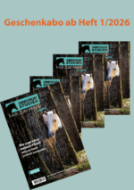 Geschenkabo ab Heft 1/2026: "Wie sage ich es meinem Pferd? Hilfen am Boden Schritt für Schritt erklärt" (aktuelles Heft)
