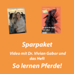 Sparpaket mit Heft und Video: So lernen Pferde